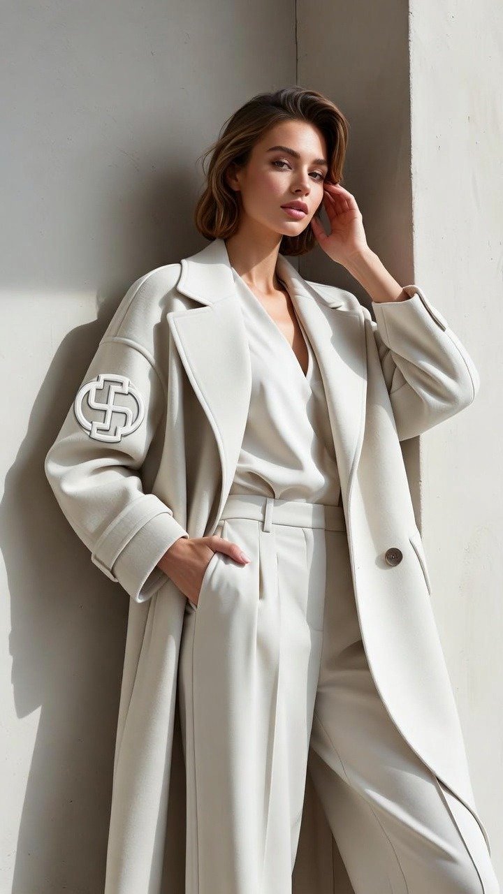The Greatcoat — Minimalist AI photography by Ashbourne Privè
